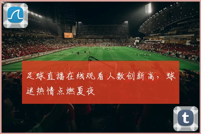 足球直播在线观看人数创新高，球迷热情点燃夏夜